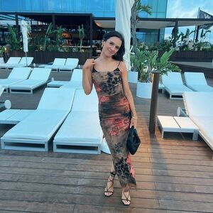 Elegant Multicolor Women's Dress